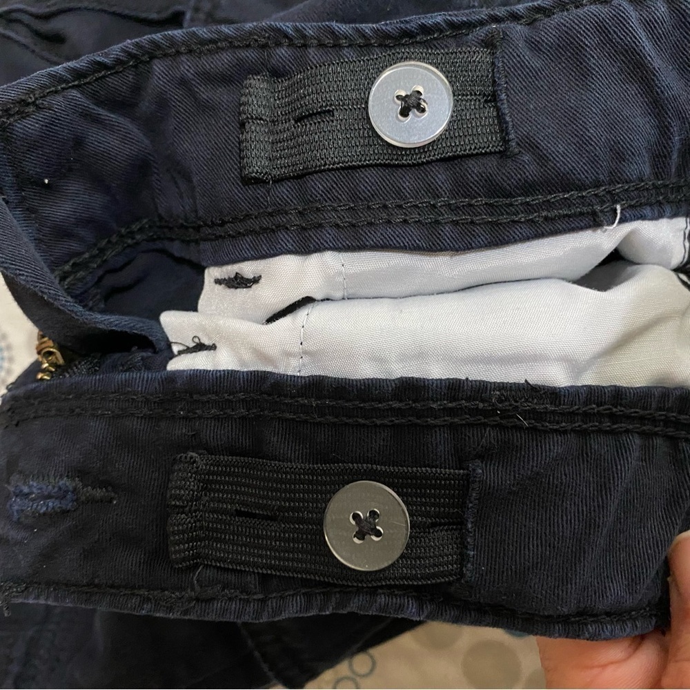 Arizona Jean Co Boy’s Navy Blue Cargo Shorts - Picture 5 of 9